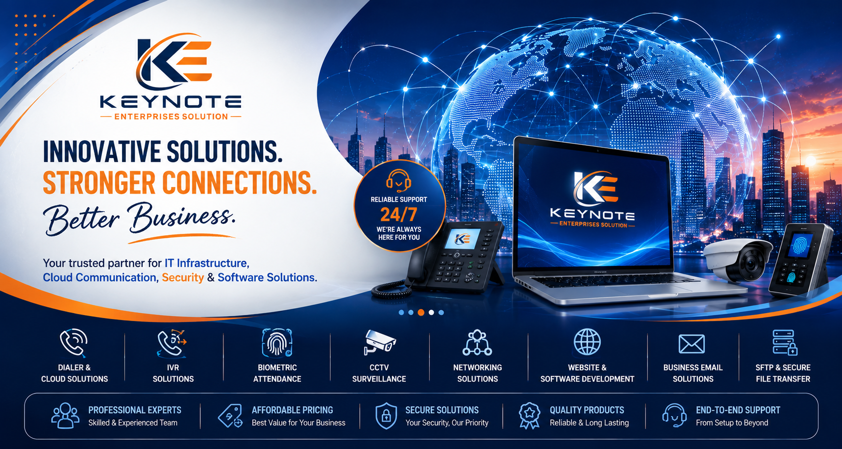 Keynote Enterprises Solutions Banner 3